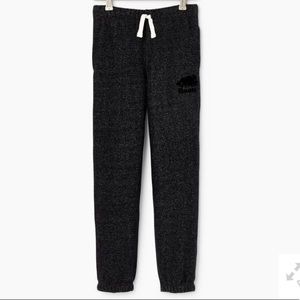 ROOTS KIDS BLACK PEPPER SWEATPANTS SIZE 14
